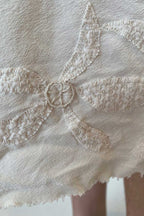 sale cutwork flower skirt