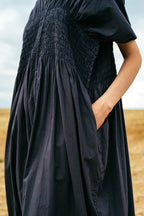 sale asymmetric moonbeam dress cotton