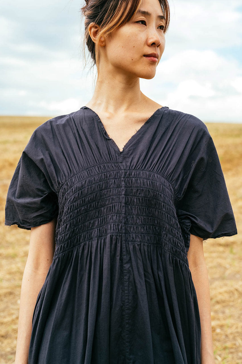 sale asymmetric moonbeam dress cotton