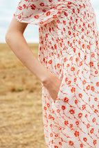 sale asymmetric moonbeam dress print
