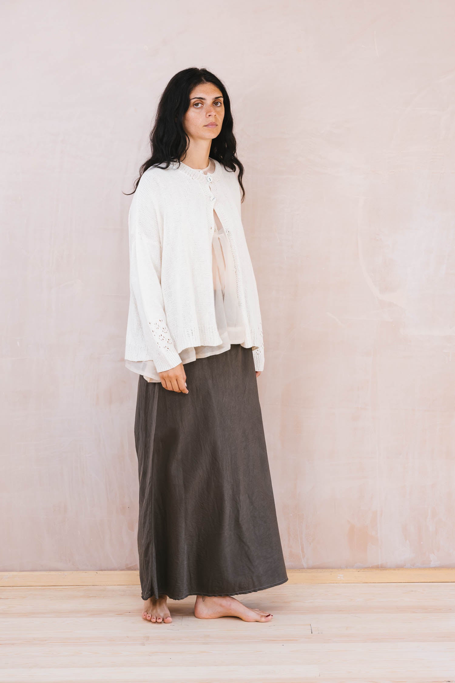 big lacey cardigan cotton cashmere