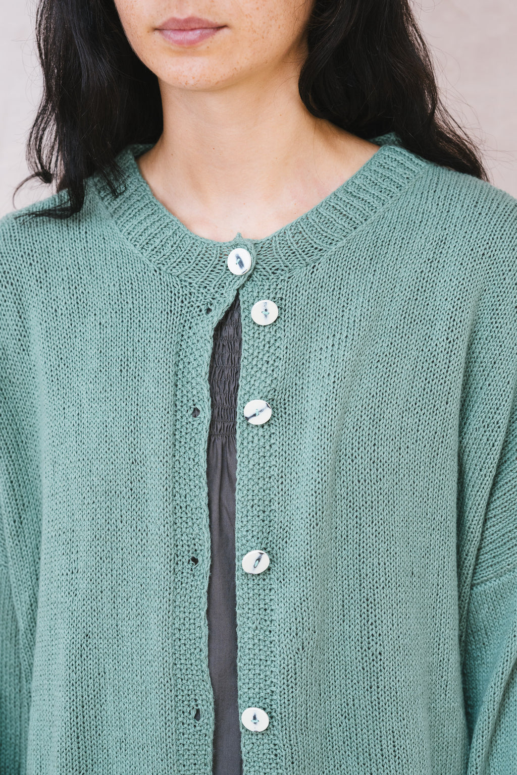big lacey cardigan cotton cashmere