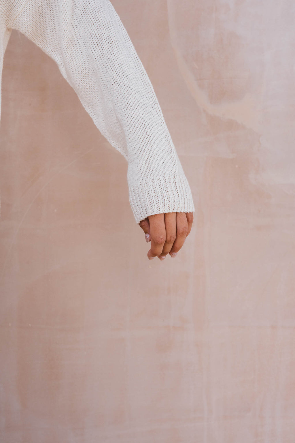 big lacey sweater cotton cashmere