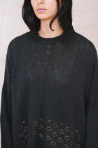 big lacey sweater cotton cashmere
