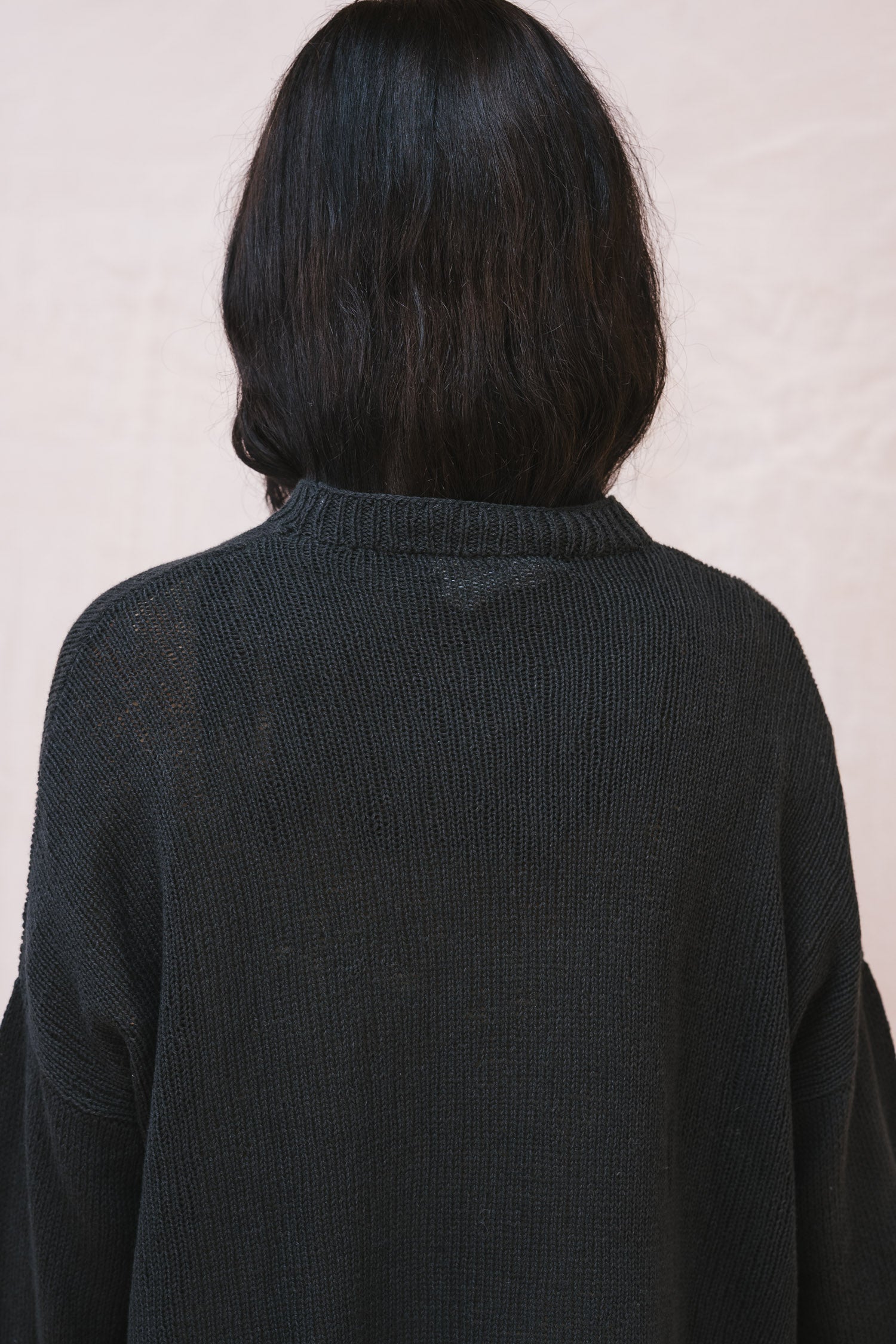 big lacey sweater cotton cashmere