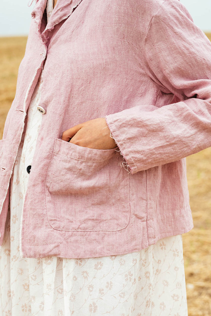sale big stan jacket linen