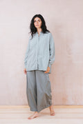 mud pants silk cotton satin
