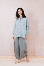 mud pants silk cotton satin
