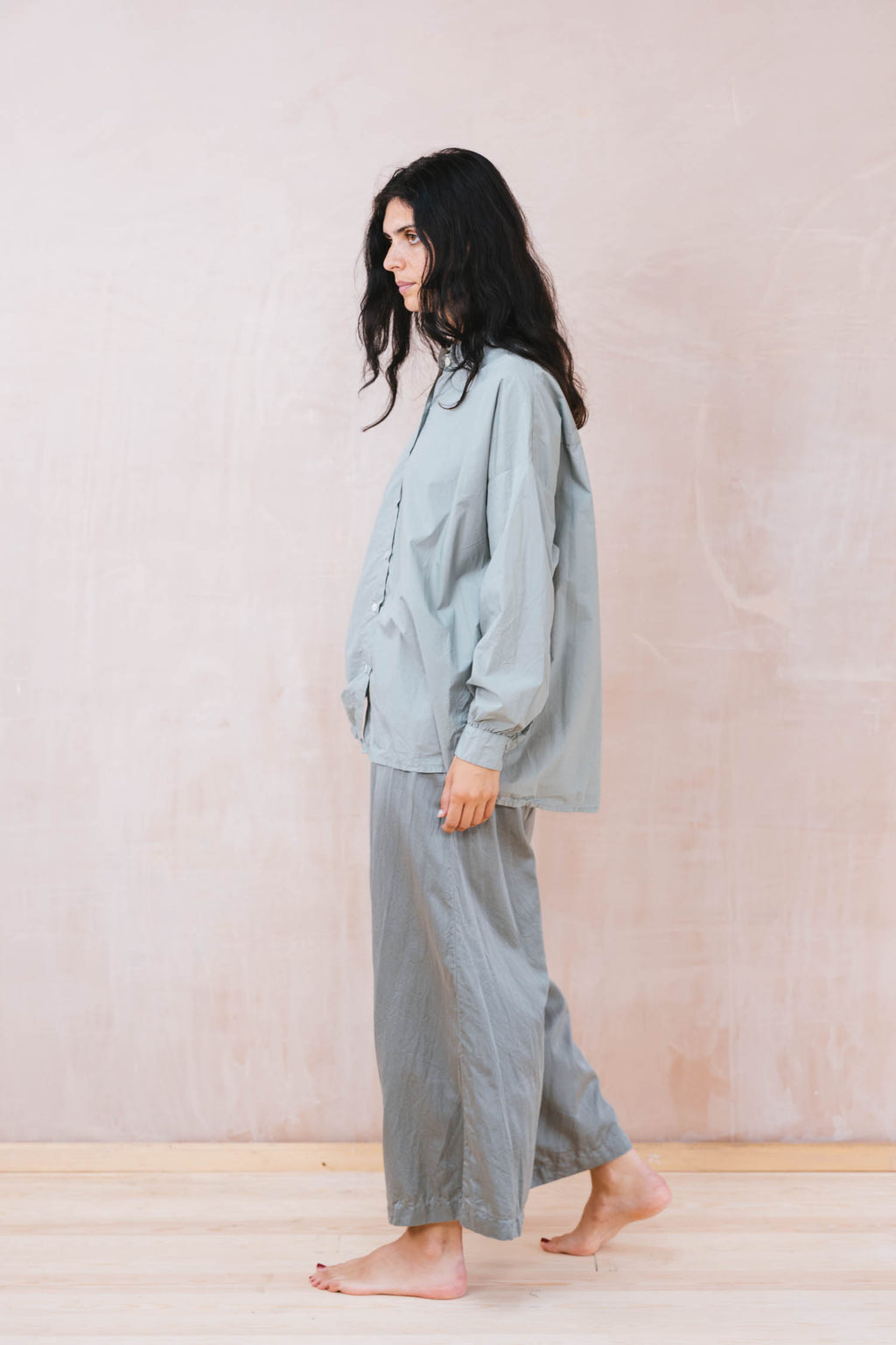 mud pants silk cotton satin