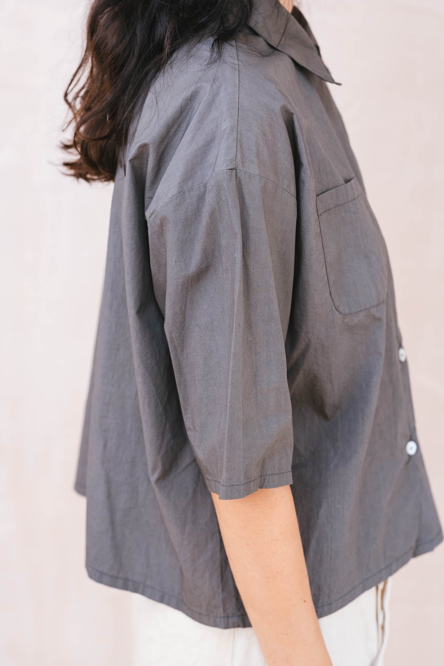 clean new shirt cotton poplin