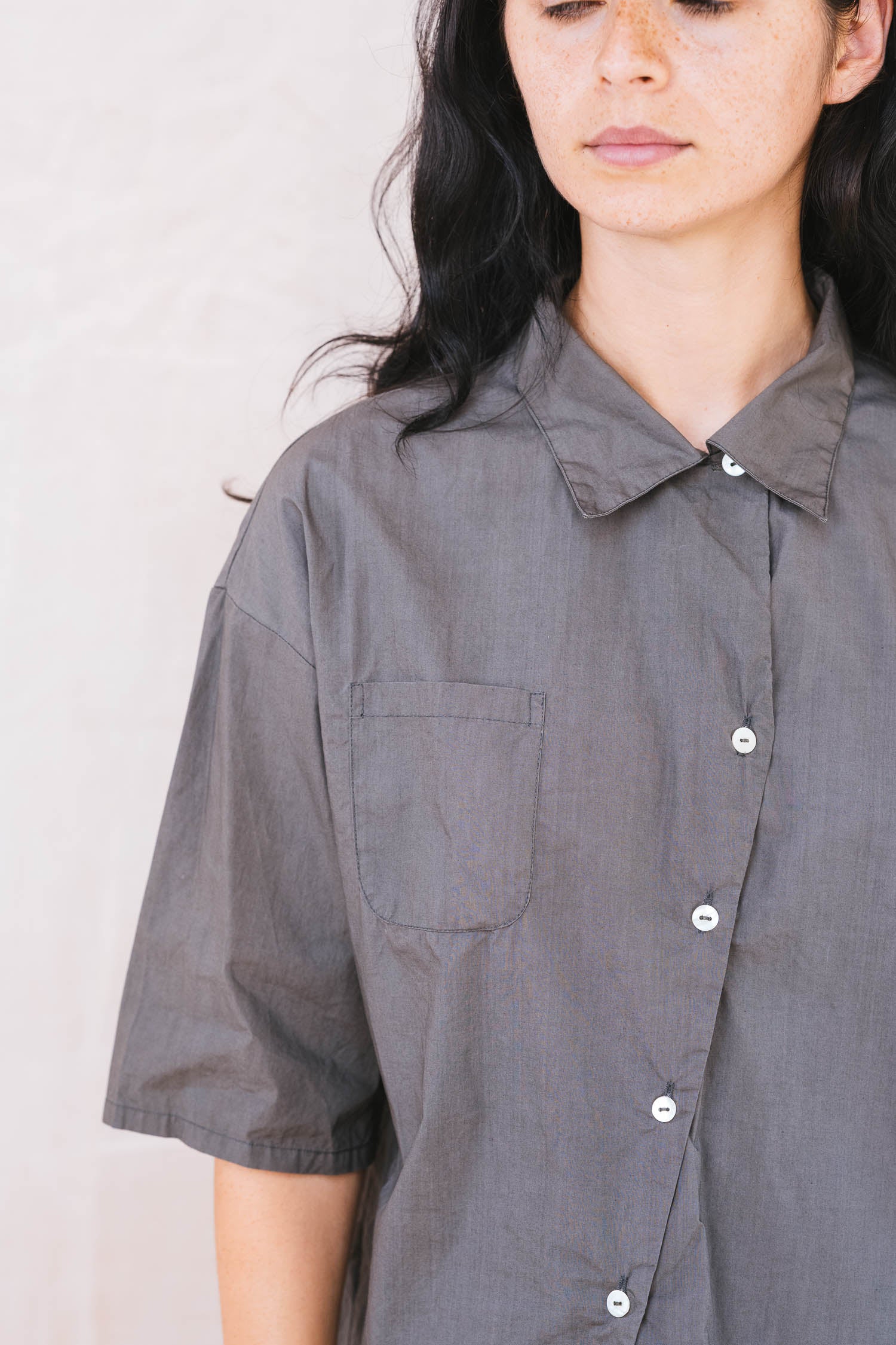 clean new shirt cotton poplin