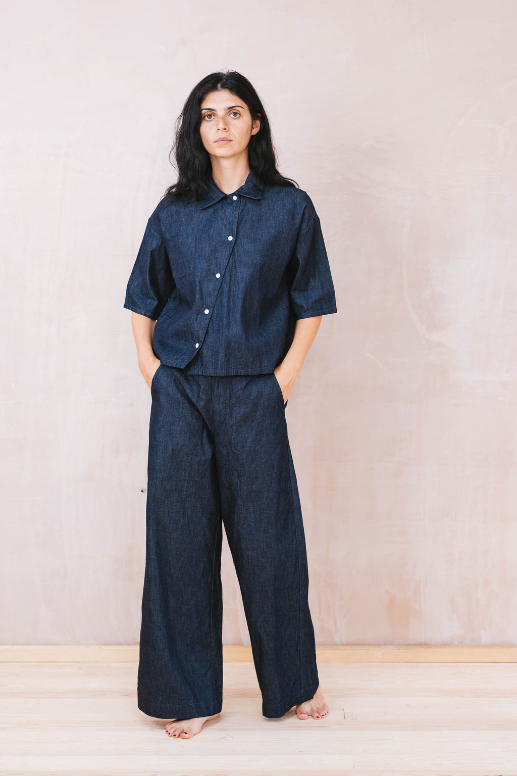 clean new shirt denim