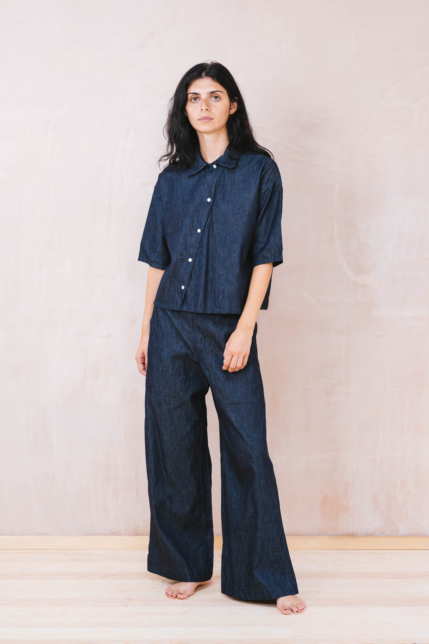 clean new shirt denim