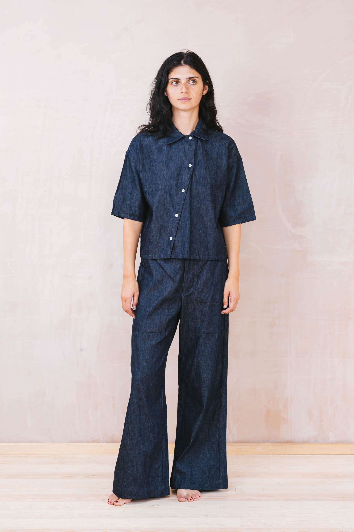 clean new shirt denim