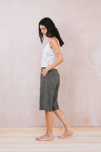 long shorts linen