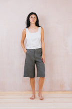 long shorts linen