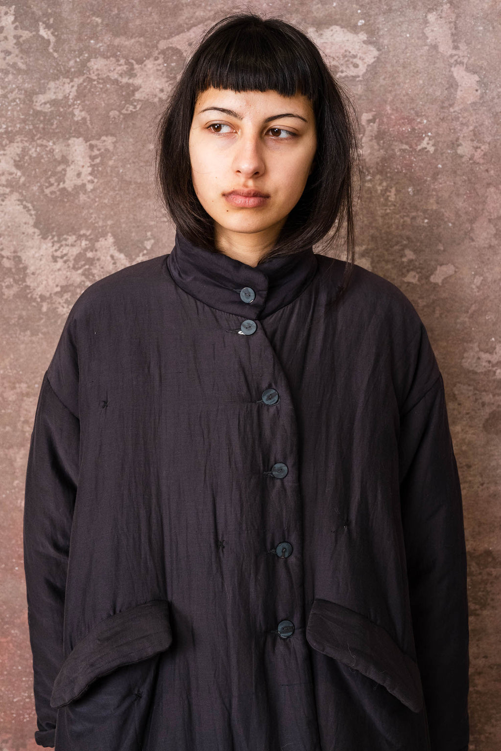 cuddle coat with flower lining