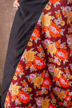 cuddle coat with flower lining