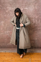 cuddle coat with flower lining