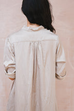 dewey dress silk cotton satin