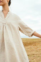 sale dewey dress washed Irish linen