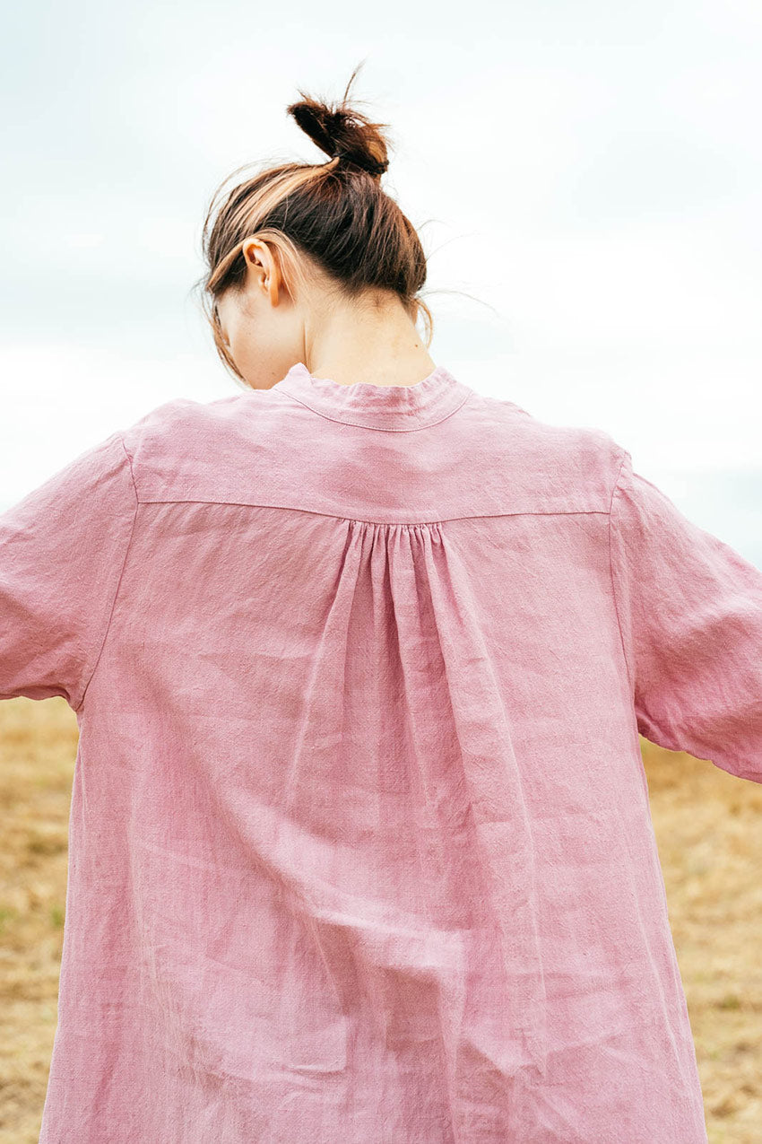 sale dewey dress washed Irish linen