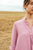sale dewey dress washed Irish linen
