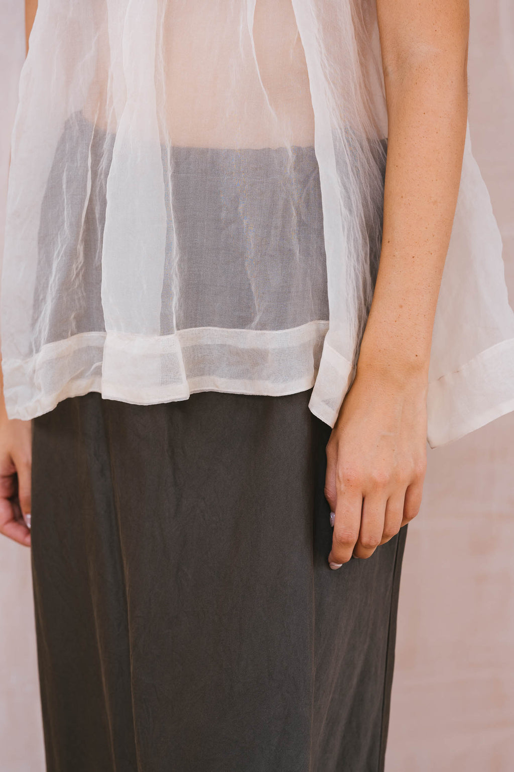 dolls blouse organza