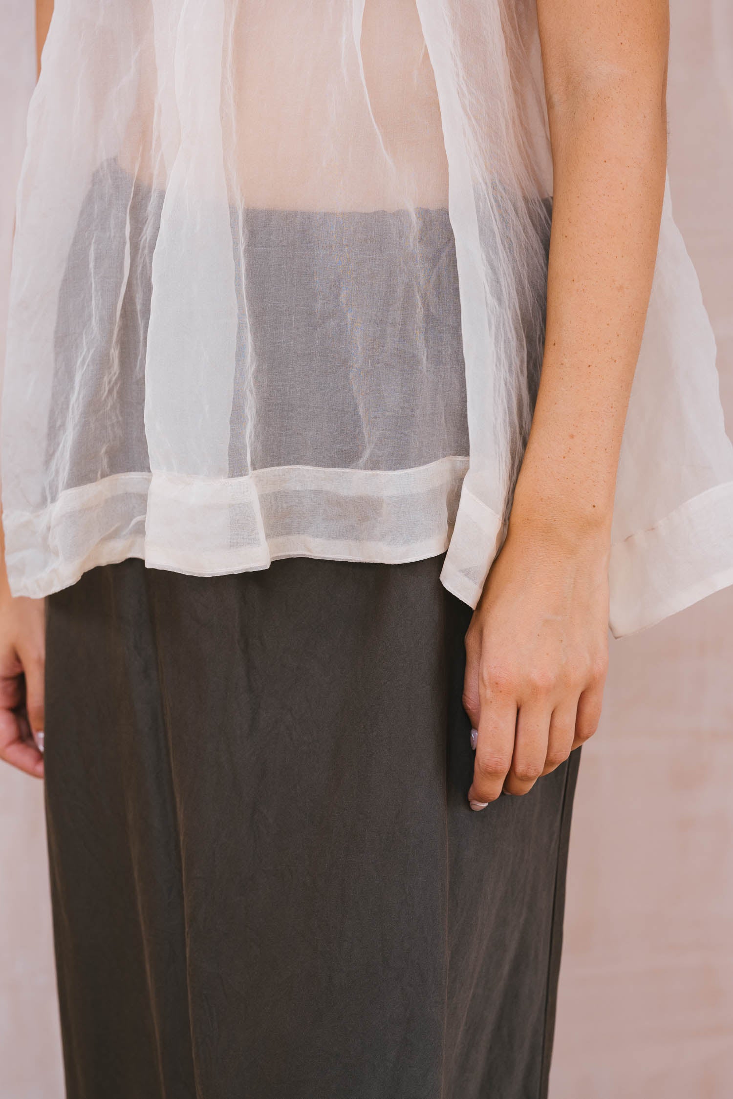 dolls blouse organza