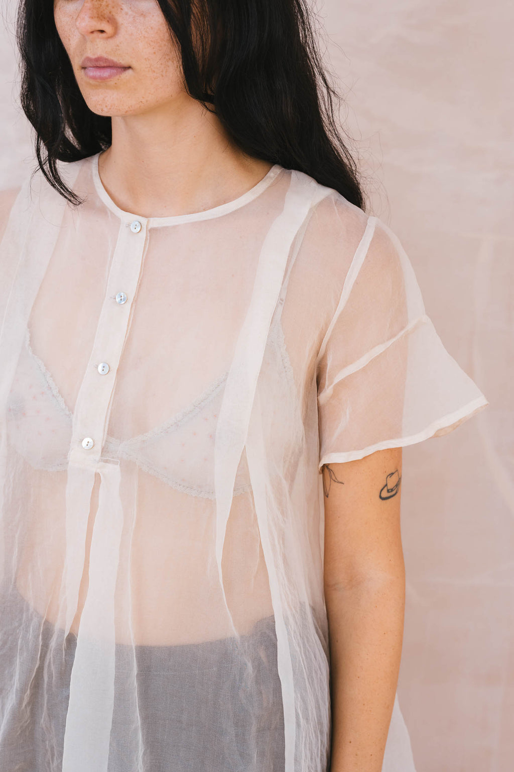 dolls blouse organza