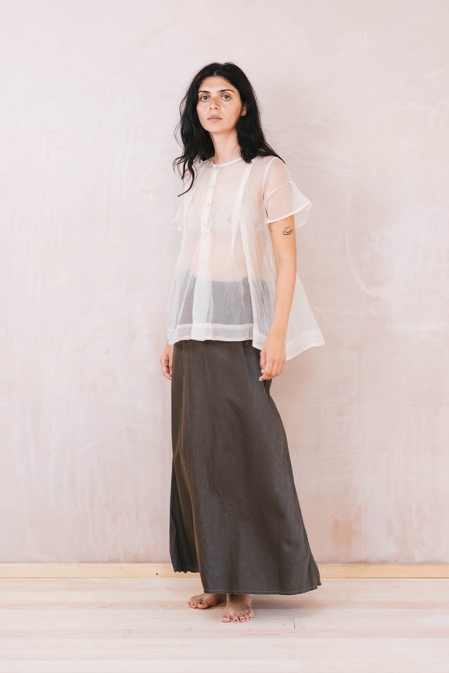 dolls blouse organza