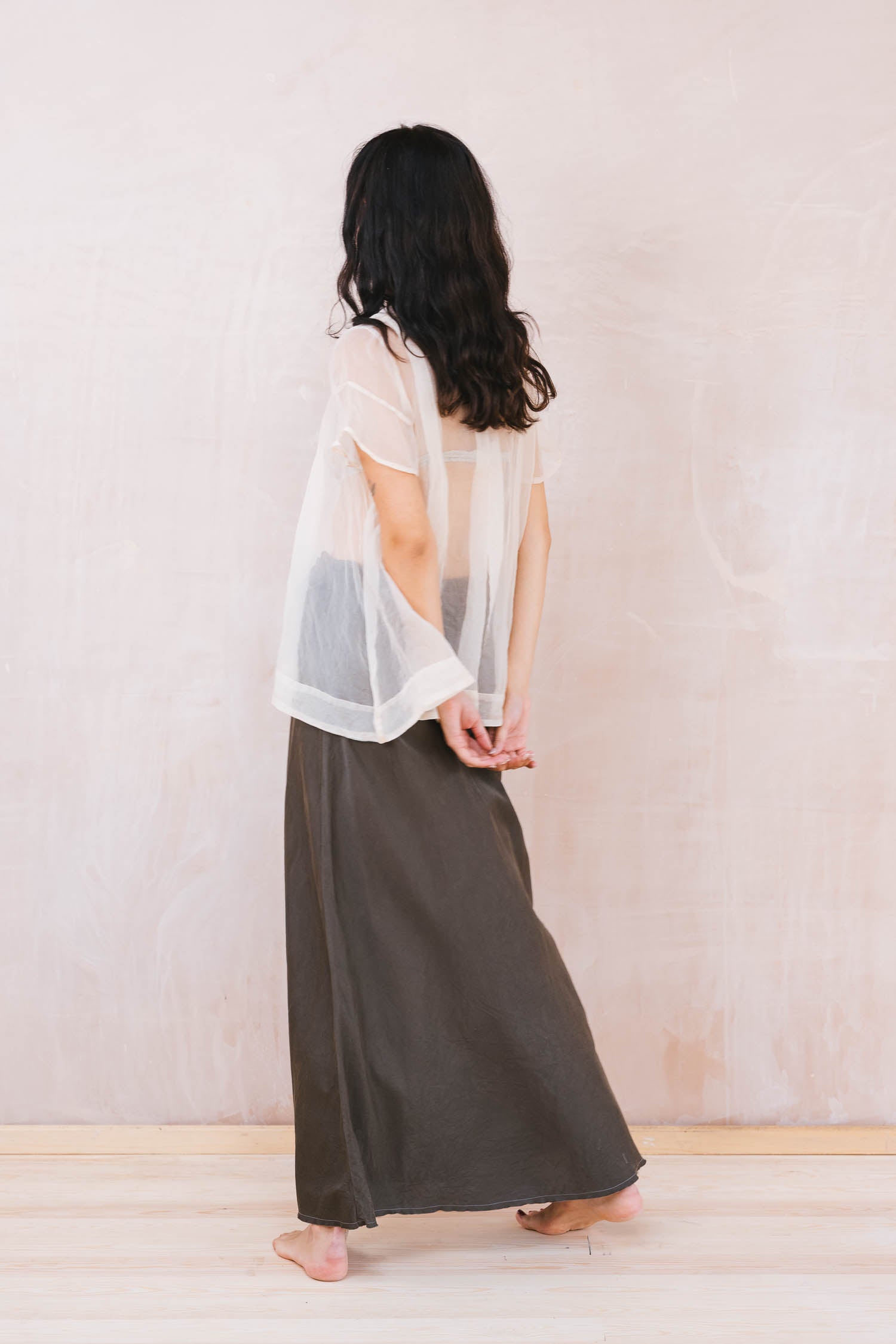 bias cut skirt long