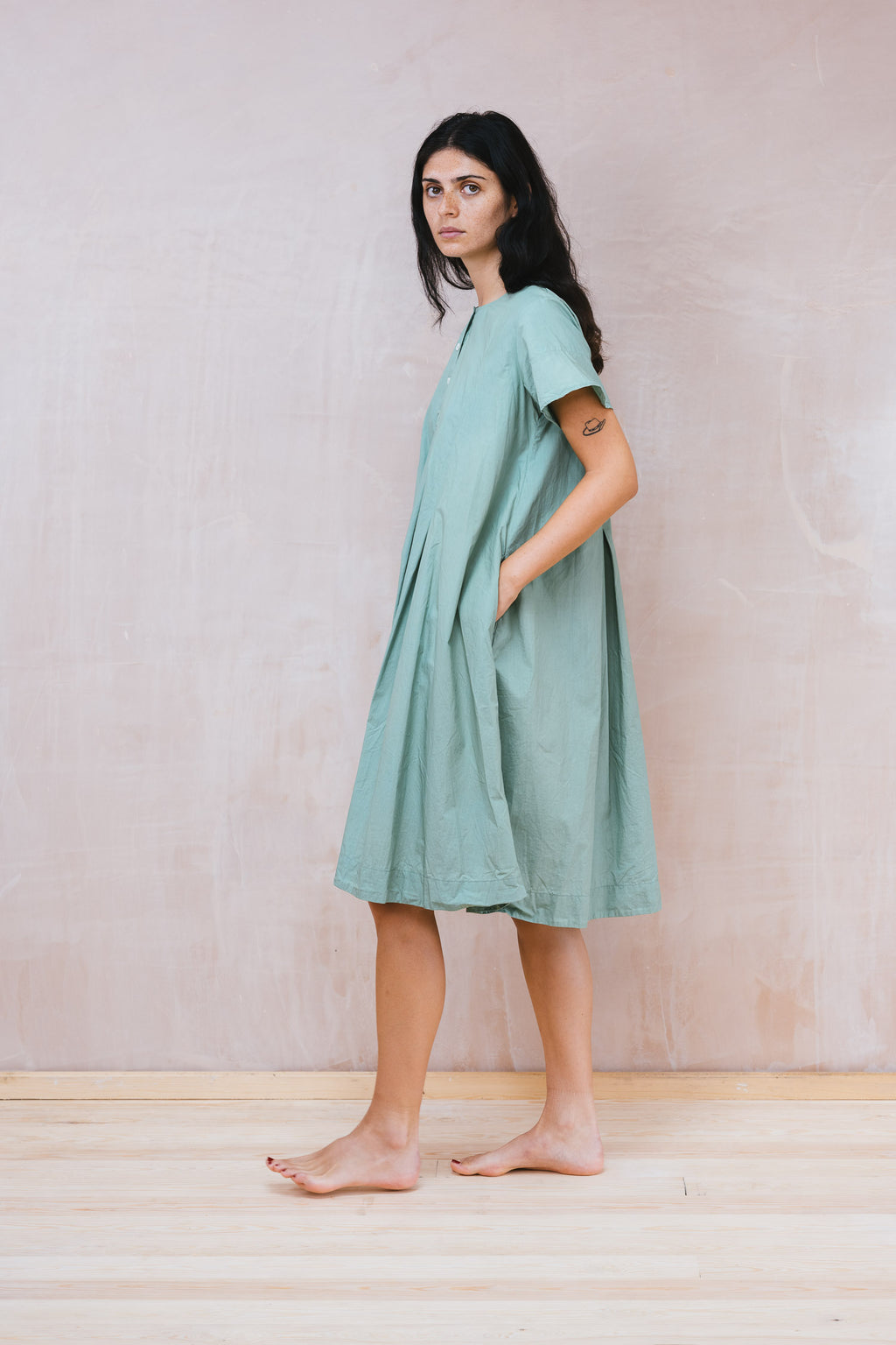 dolls dress cotton poplin