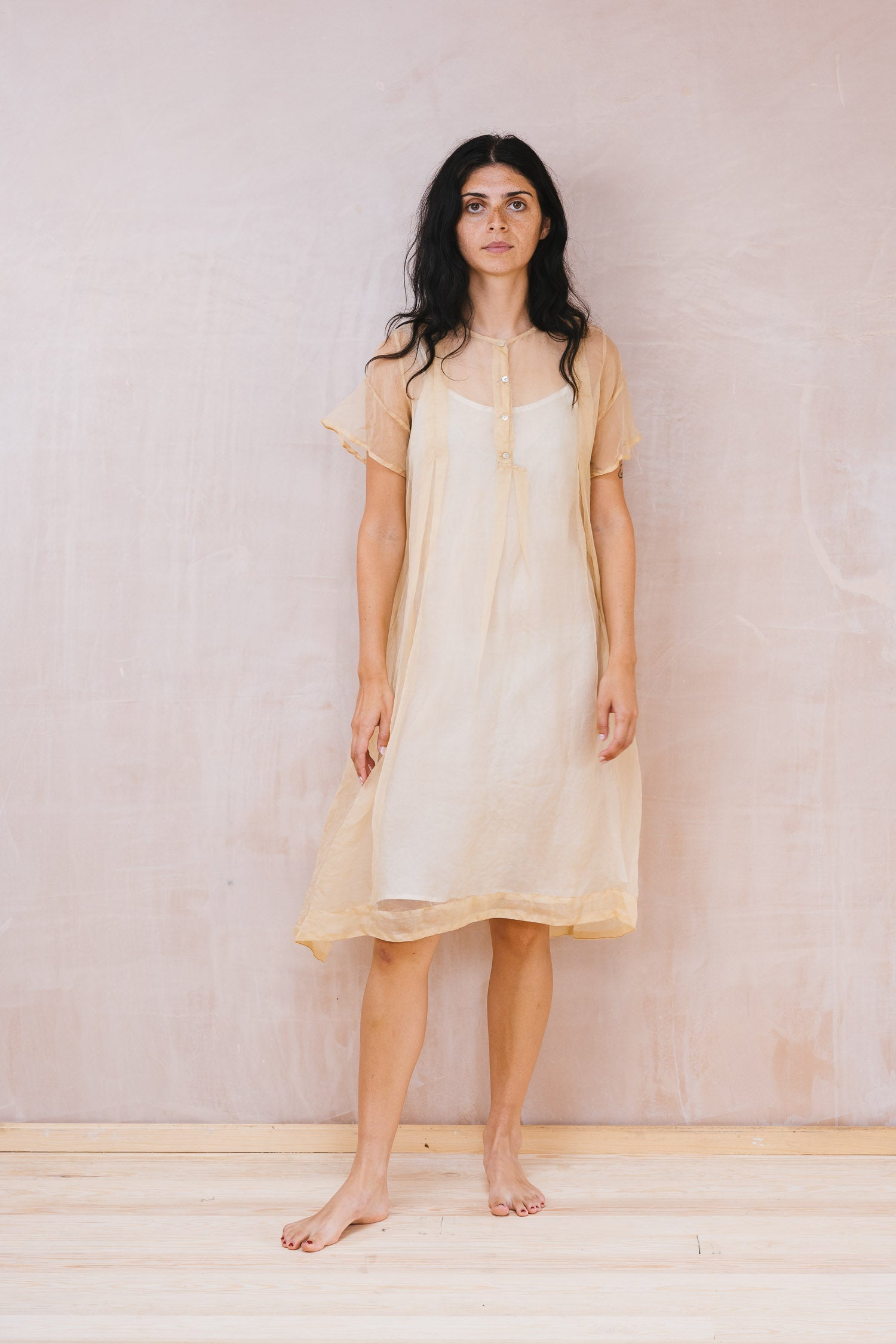 dolls dress organza