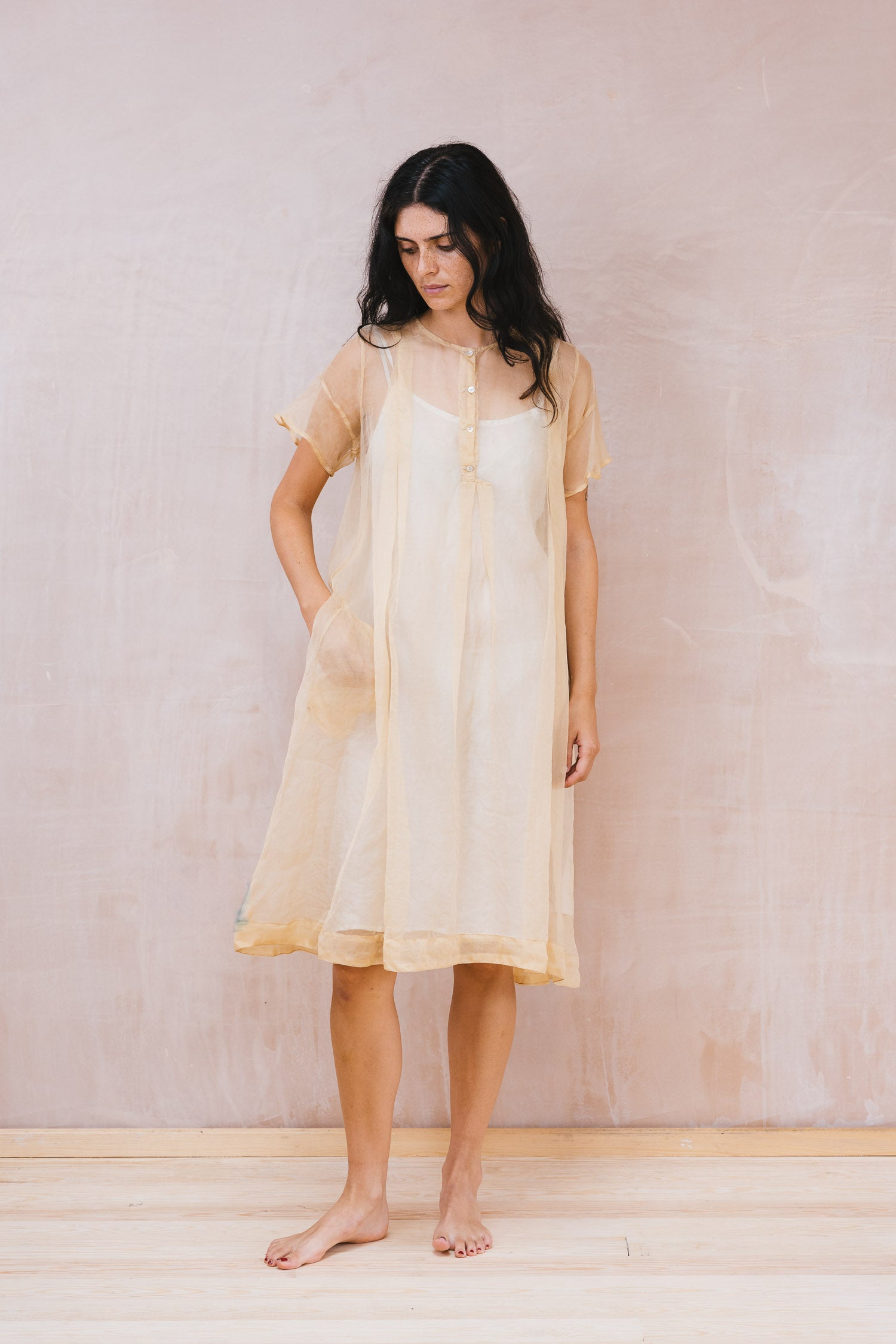 dolls dress organza