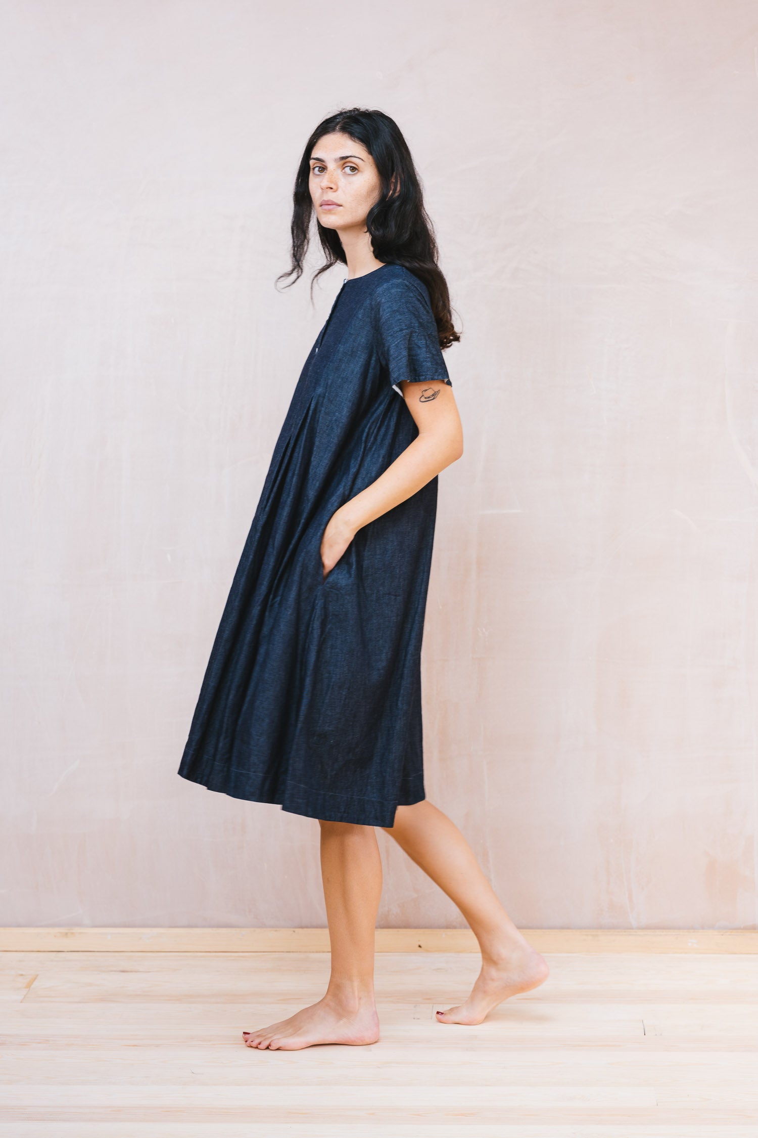 dolls dress denim