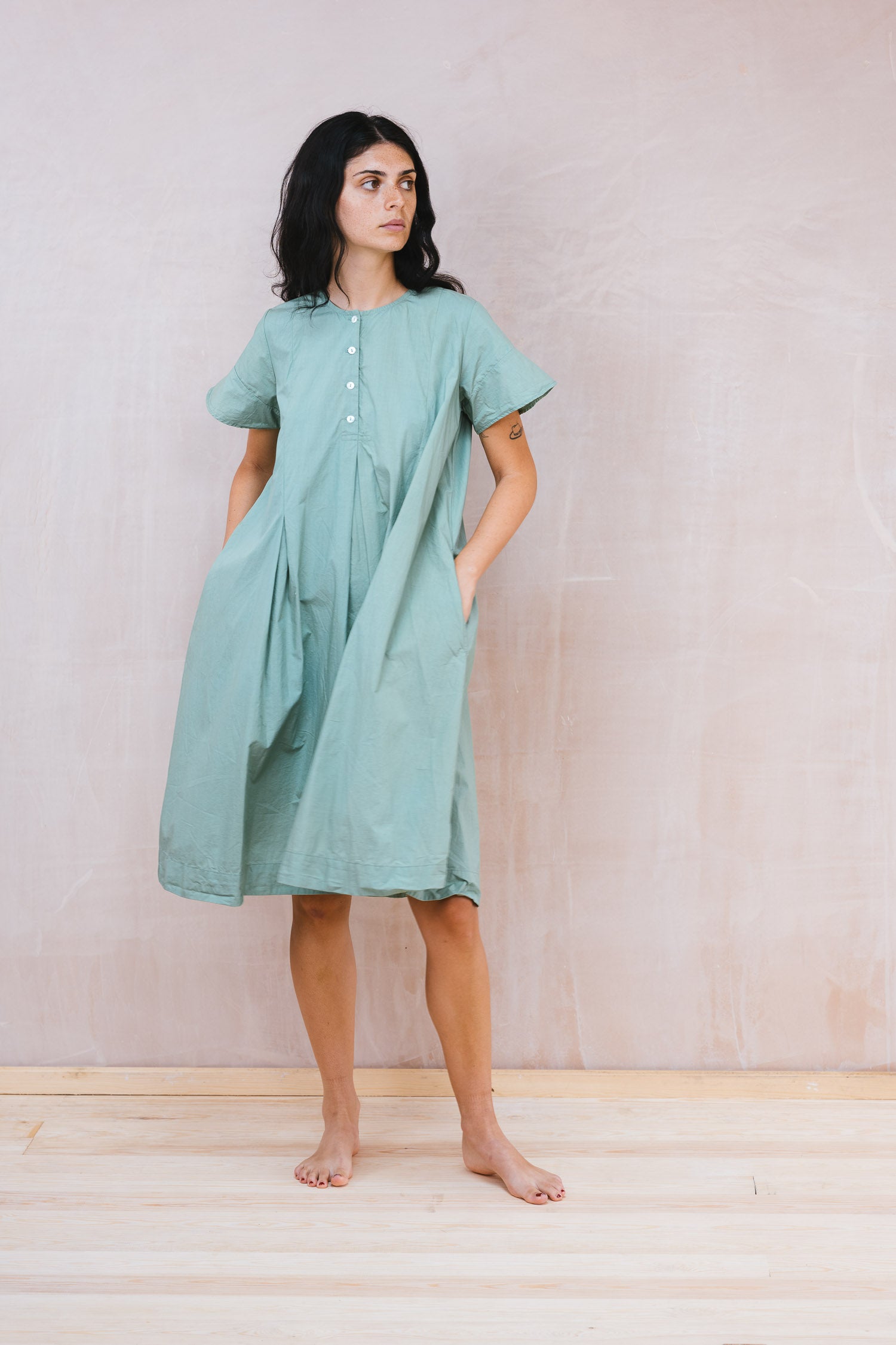 dolls dress cotton poplin