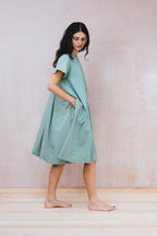 dolls dress cotton poplin