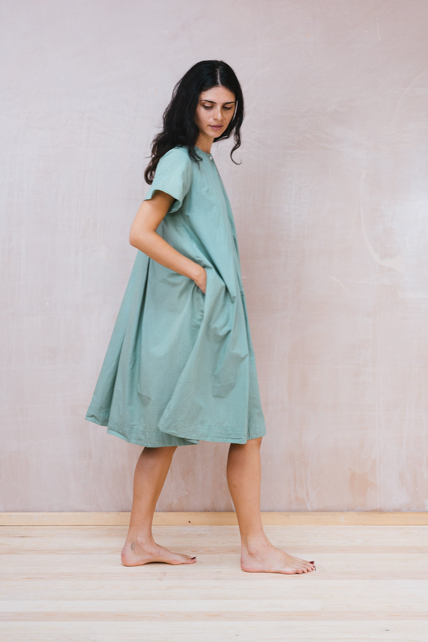 dolls dress cotton poplin