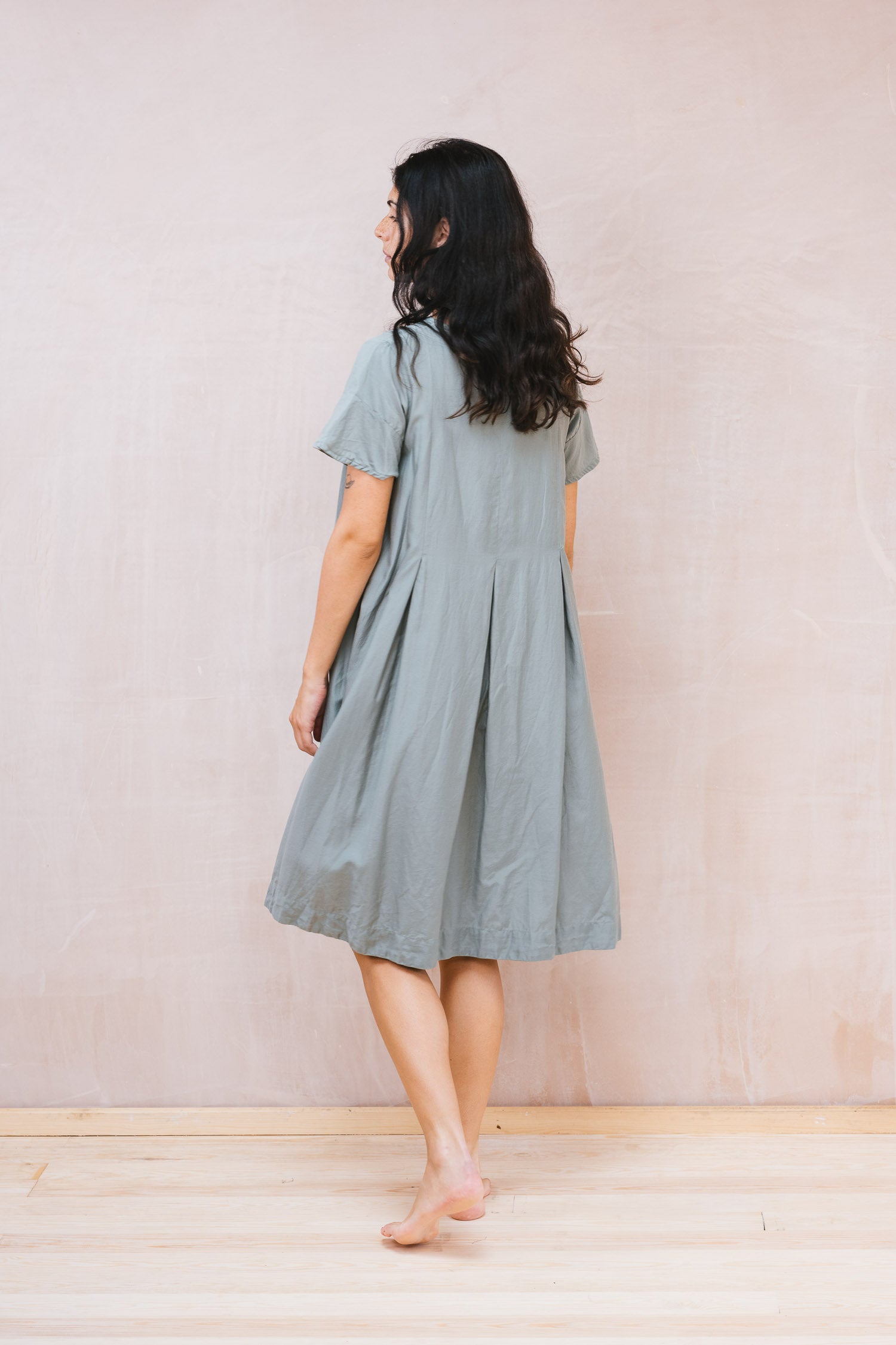 dolls dress silk cotton satin