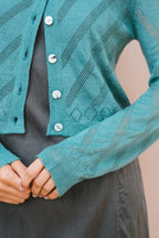fine nickel cardigan