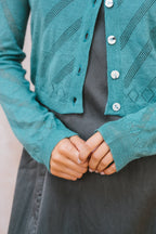 fine nickel cardigan