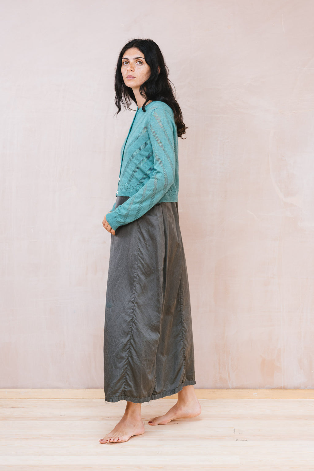 fine nickel cardigan