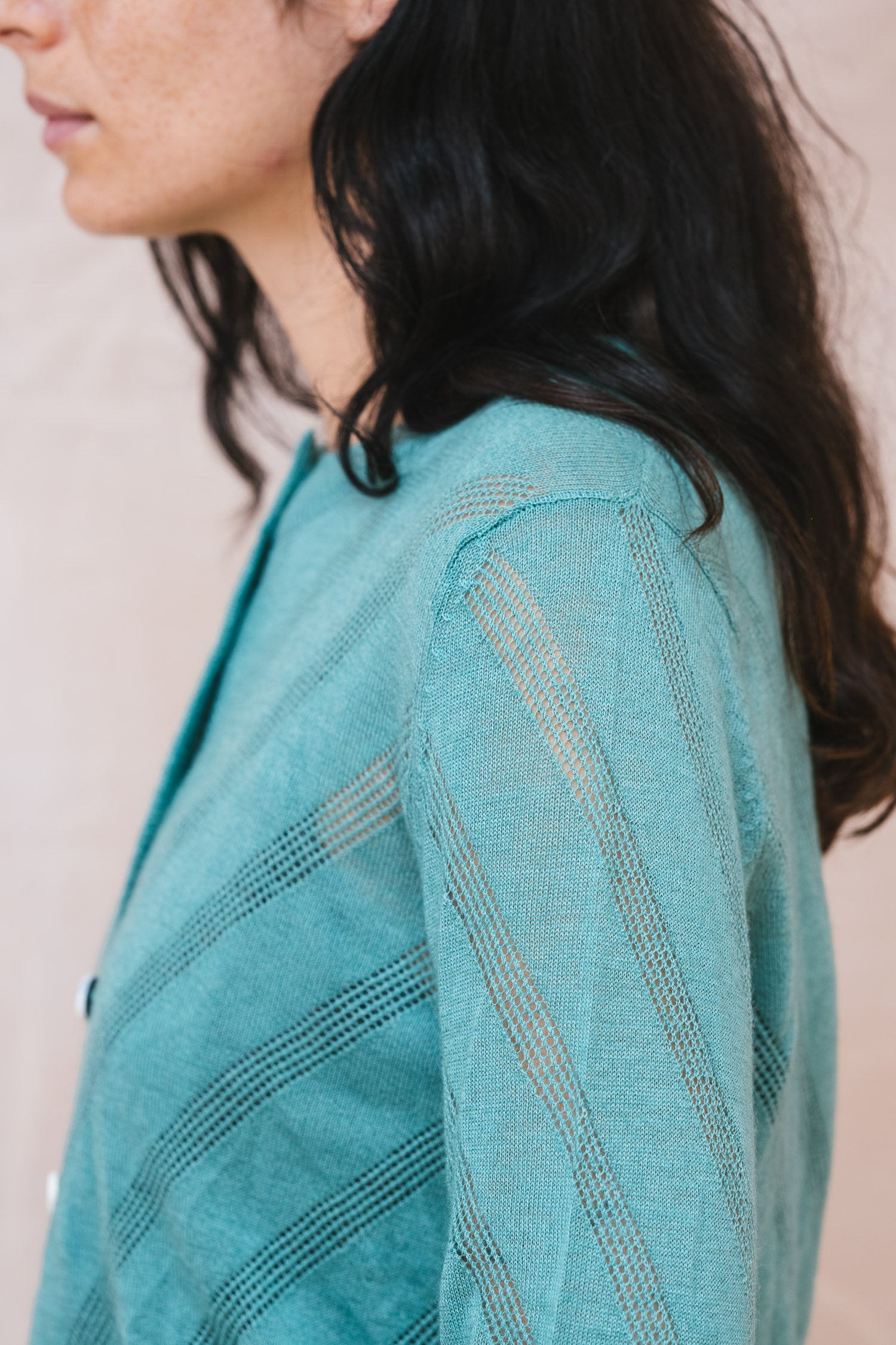 fine nickel cardigan