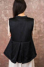 reversible body warmer back pleat flight