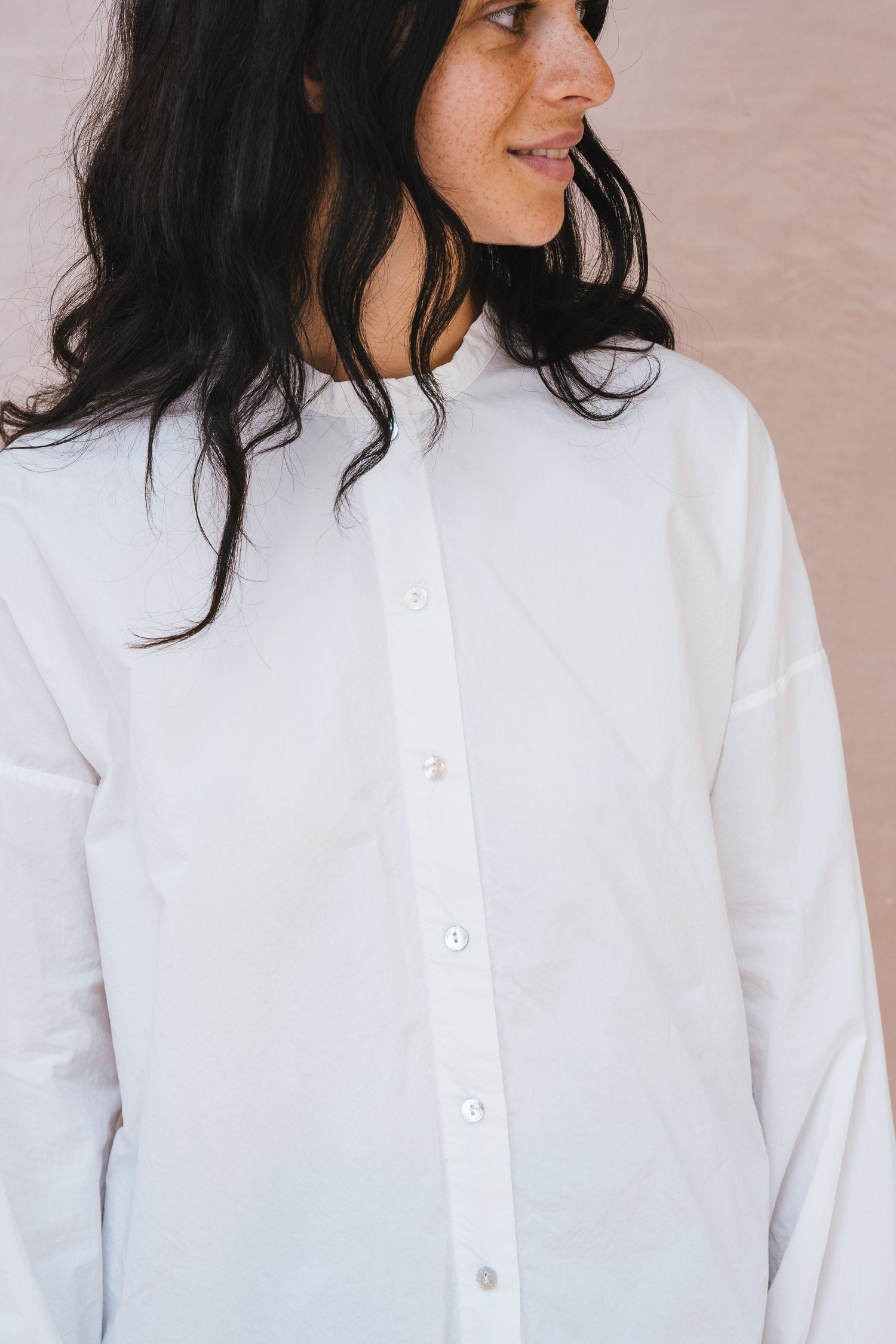 flowers button thru shirt kilberry cotton