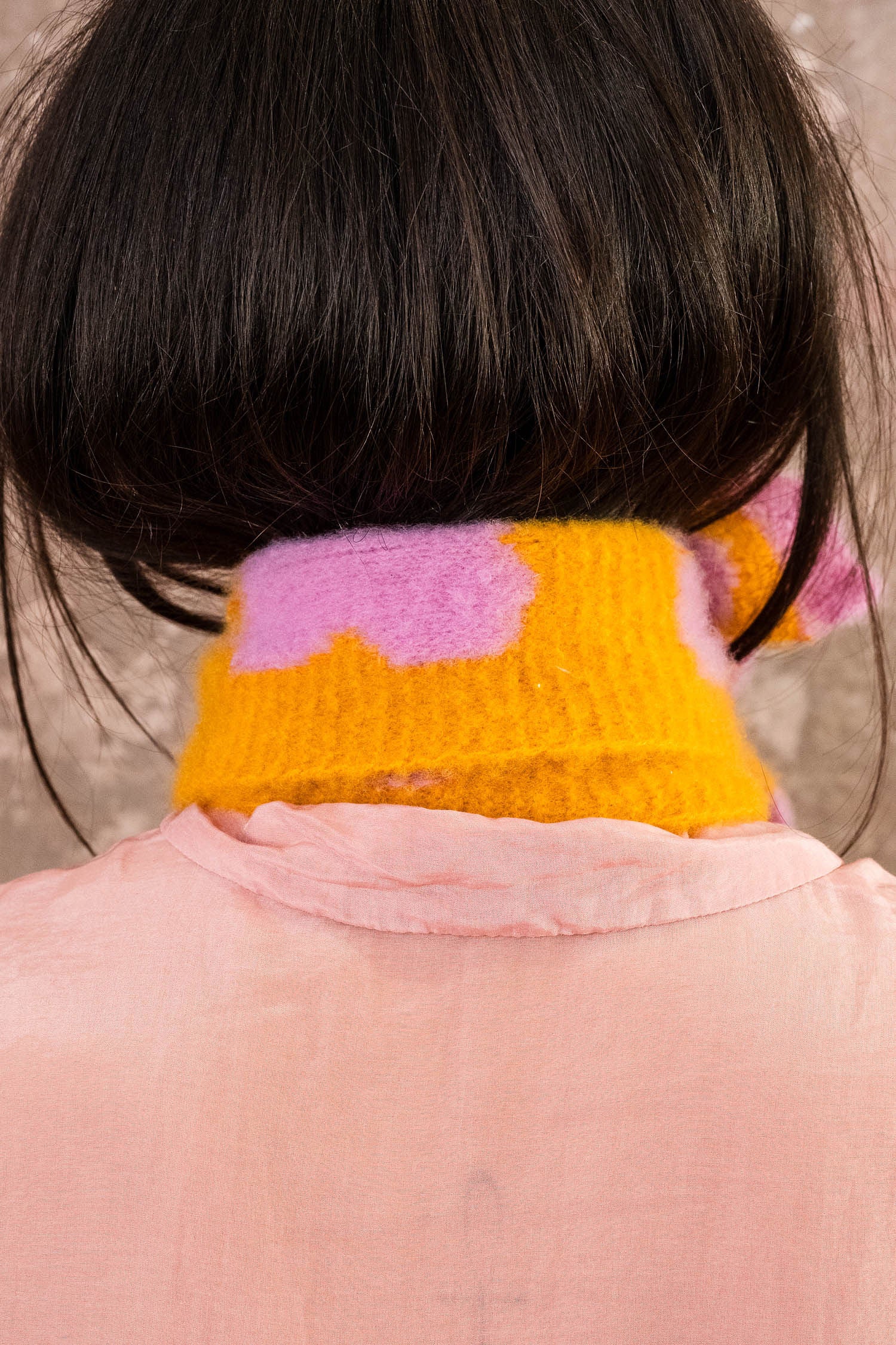 flower scarf cashmere
