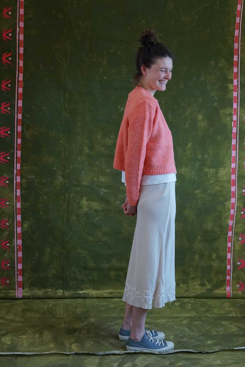 sale cutwork flower skirt