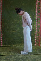 sale cutwork flower skirt long