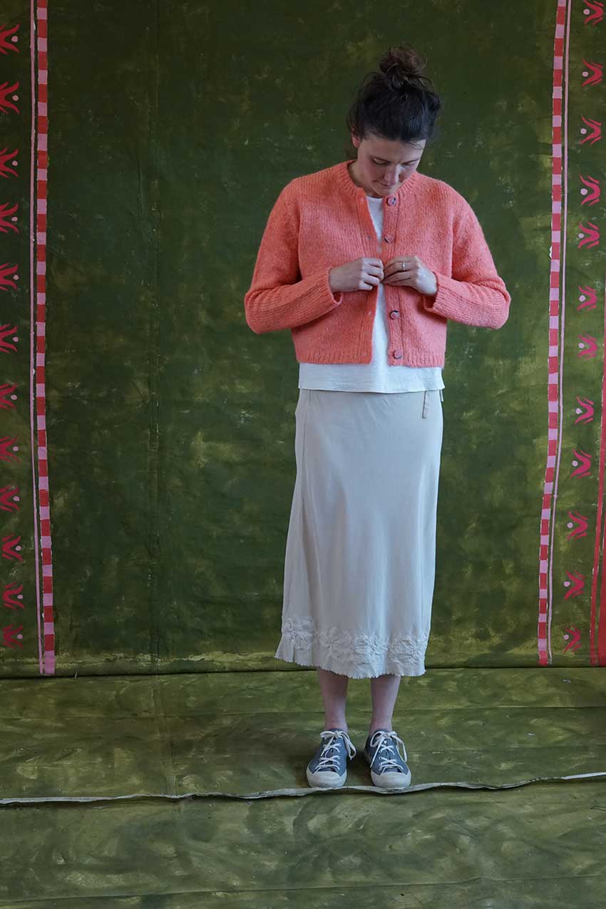 sale cutwork flower skirt